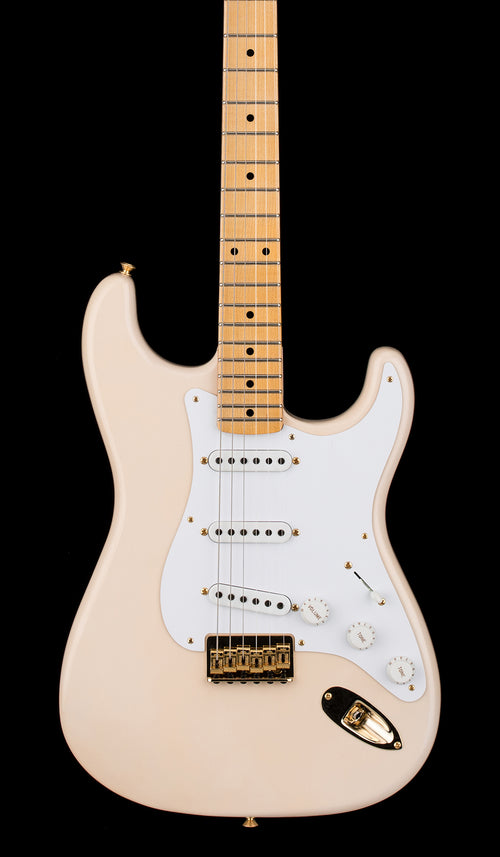 Fender Custom Shop Limited Edition 1954 Hardtail Stratocaster DLX Closet Classic - Super Faded Aged Shell Pink #0151