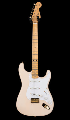 Fender Custom Shop Limited Edition 1954 Hardtail Stratocaster DLX Closet Classic - Super Faded Aged Shell Pink #0151