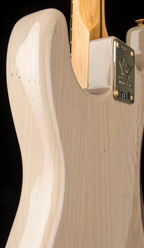 Fender Custom Shop Limited Edition 1954 Hardtail Stratocaster Journeyman - Dirty White Blonde #0255