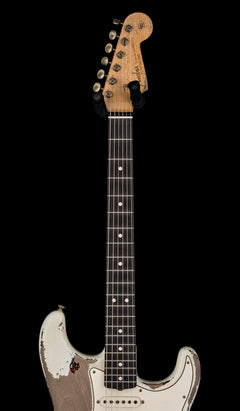 Fender Custom Shop Masterbuilt Kyle McMillin Stratocaster Ultimate Relic - Olympic White/3-Color Sunburst #38049