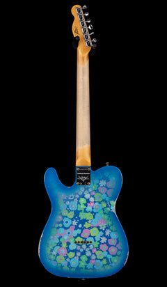 Fender Custom Shop Limited Edition '68 Blue Flower Telecaster Relic #83383