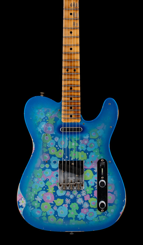 Fender Custom Shop Limited Edition '68 Blue Flower Telecaster Relic #83383