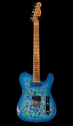 Fender Custom Shop Limited Edition '68 Blue Flower Telecaster Relic #83383