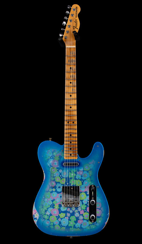 Fender Custom Shop Limited Edition '68 Blue Flower Telecaster Relic #83383