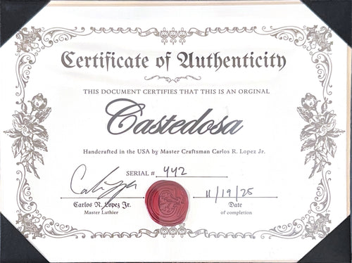 Castedosa Guitars ABI - Aged Blonde #442