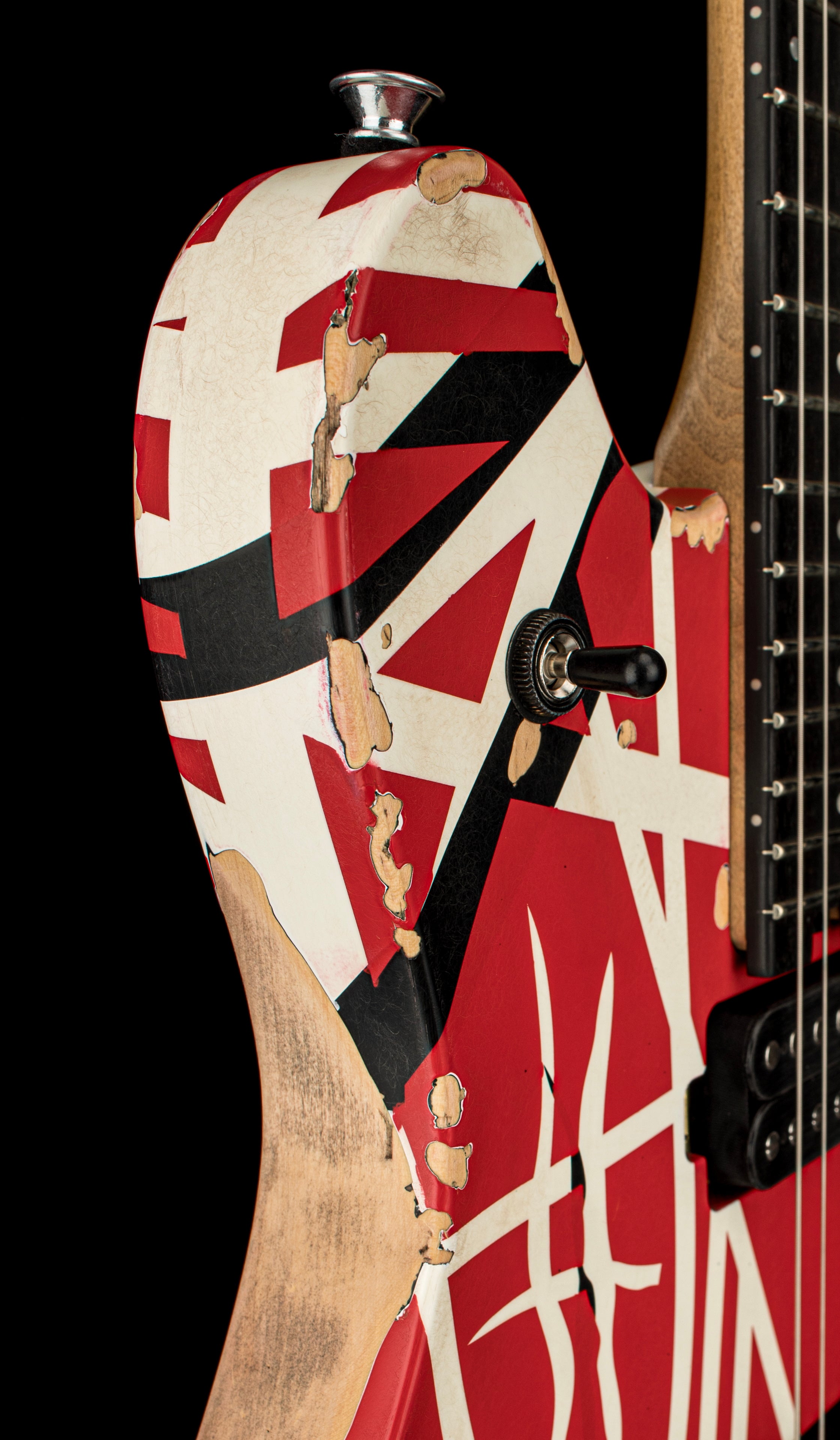 EVH Limited Edition Wolfgang Special Striped Series - Aged Red