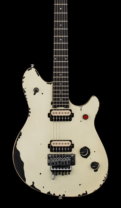 EVH Limited Edition Wolfgang Special Striped Series - Distressed Ivory #50121