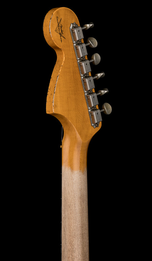 Fender Custom Shop 1966 Stratocaster SH Heavy Relic - Super Faded Aged Antique Olive Drab #88896