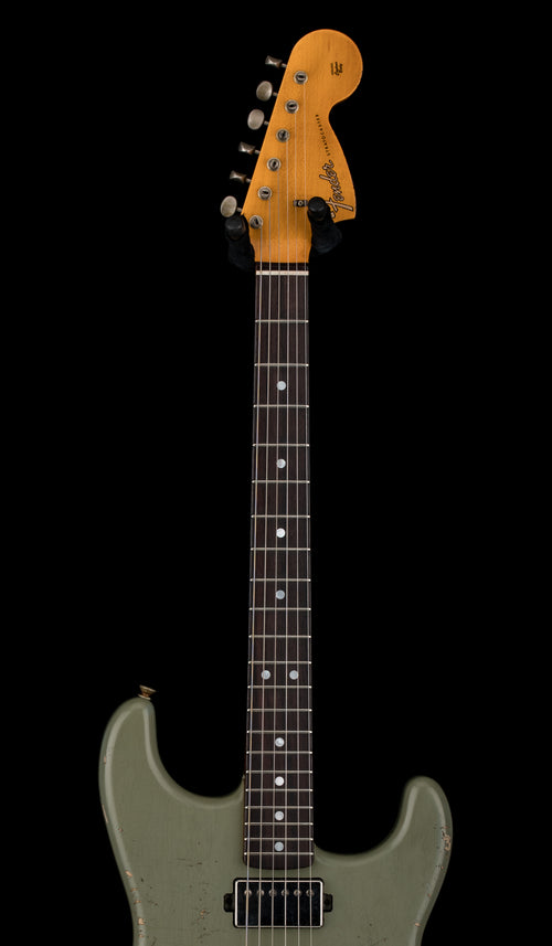 Fender Custom Shop 1966 Stratocaster SH Heavy Relic - Super Faded Aged Antique Olive Drab #88896