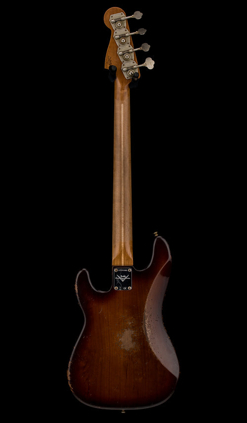 Fender Custom Shop Empire 58 Precision Bass Heavy Relic - Faded Aged Violin Burst #91081