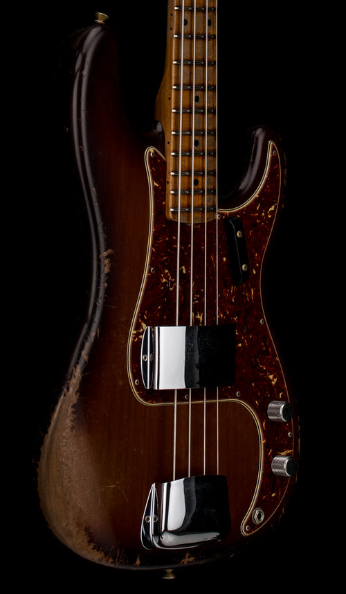 Fender Custom Shop Empire 58 Precision Bass Heavy Relic - Faded Aged Violin Burst #91081
