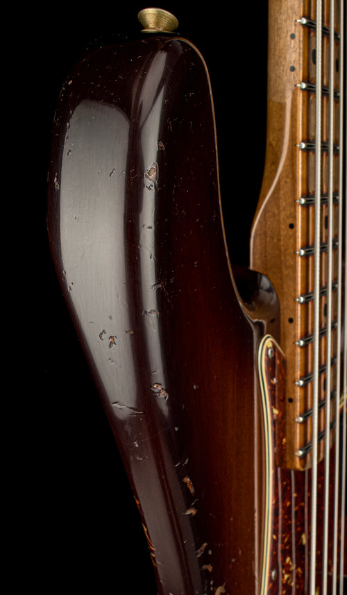 Fender Custom Shop Empire 58 Precision Bass Heavy Relic - Faded Aged Violin Burst #91081