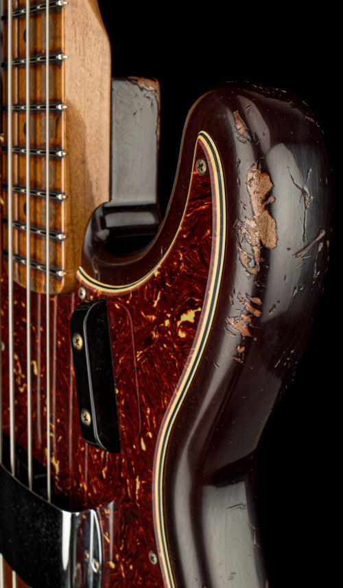 Fender Custom Shop Empire 58 Precision Bass Heavy Relic - Faded Aged Violin Burst #91081