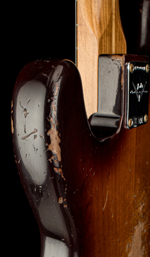 Fender Custom Shop Empire 58 Precision Bass Heavy Relic - Faded Aged Violin Burst #91081