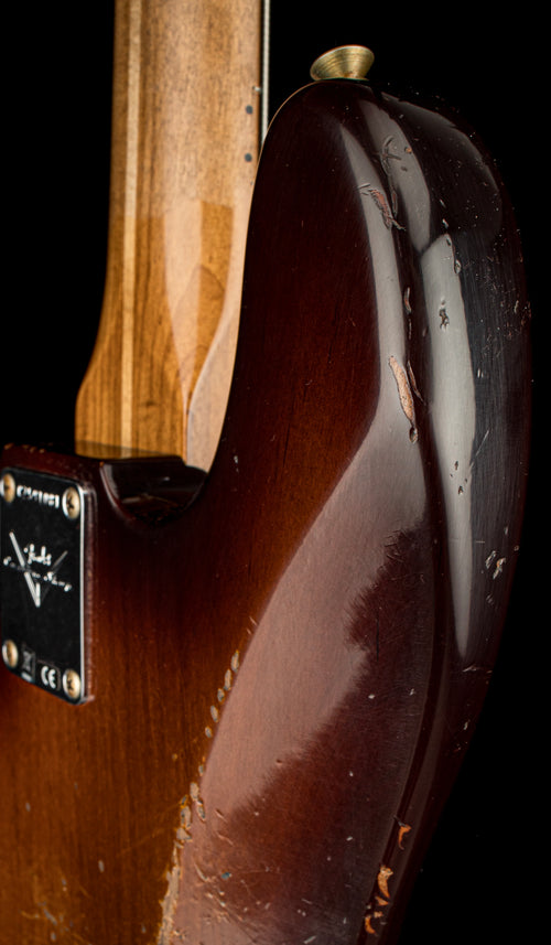 Fender Custom Shop Empire 58 Precision Bass Heavy Relic - Faded Aged Violin Burst #91081