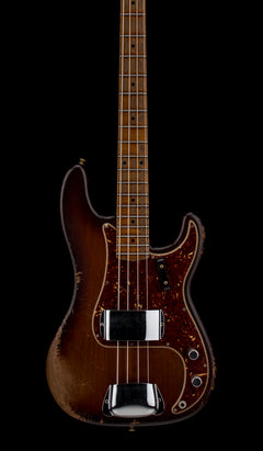 Fender Custom Shop Empire 58 Precision Bass Heavy Relic - Faded Aged Violin Burst #91081