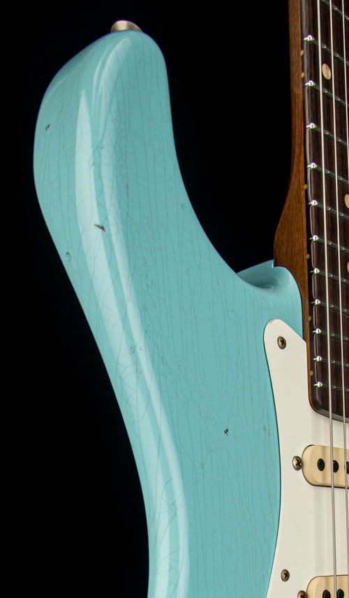 Fender Custom Shop Empire 59 Transition Stratocaster Journeyman Relic - Faded Aged Daphne Blue #19520