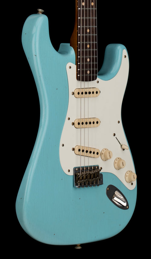 Fender Custom Shop Empire 59 Transition Stratocaster Journeyman Relic - Faded Aged Daphne Blue #19520