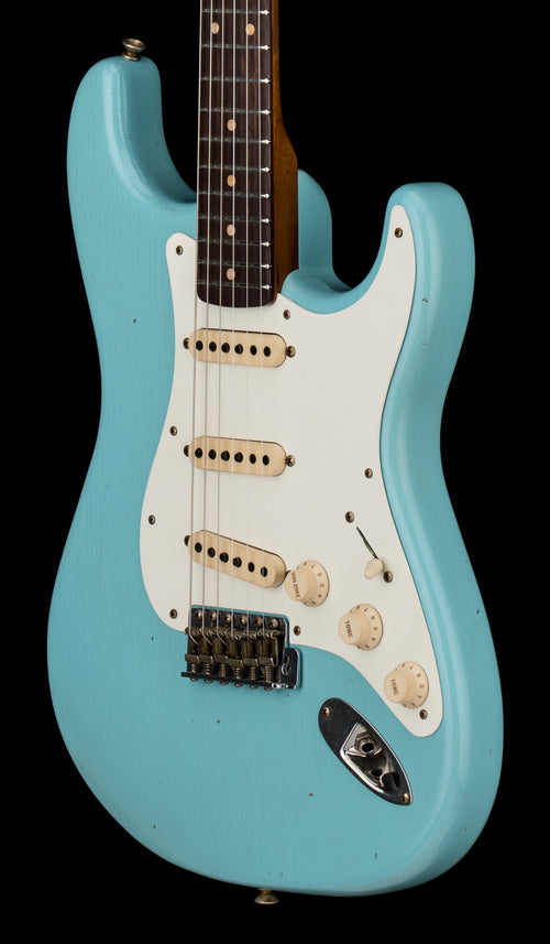 Fender Custom Shop Empire 59 Transition Stratocaster Journeyman Relic - Faded Aged Daphne Blue #19520