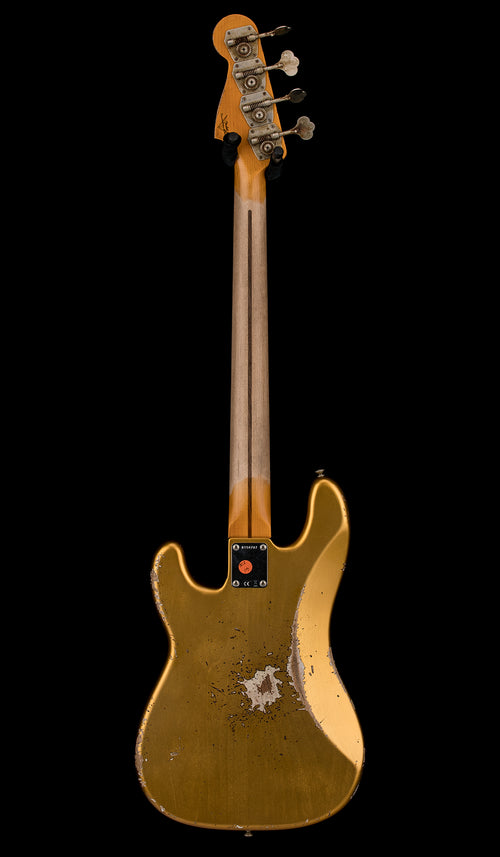 Fender Custom Shop 1957 Precision Bass Heavy Relic - Super Aged HLE Gold #50707