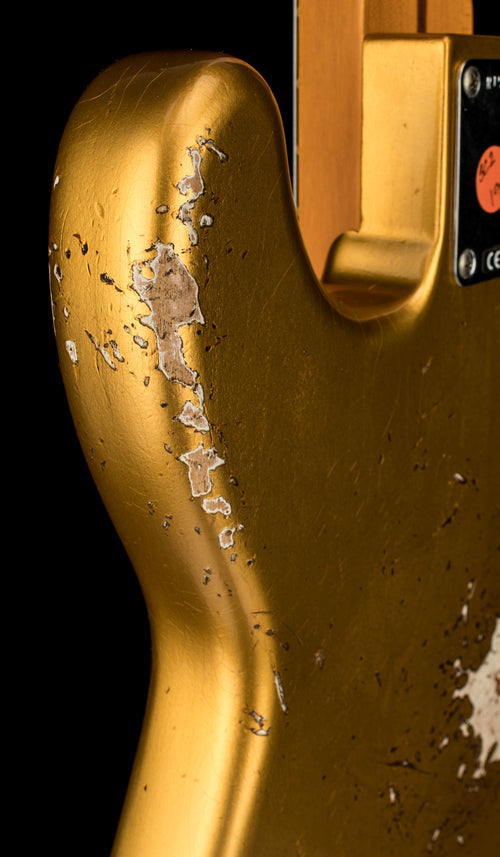 Fender Custom Shop 1957 Precision Bass Heavy Relic - Super Aged HLE Gold #50707