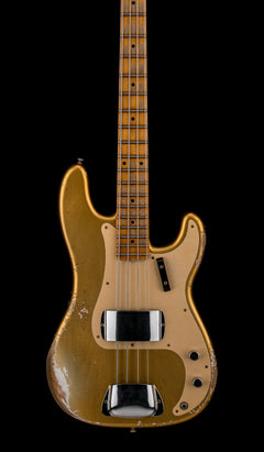 Fender Custom Shop 1957 Precision Bass Heavy Relic - Super Aged HLE Gold #50707