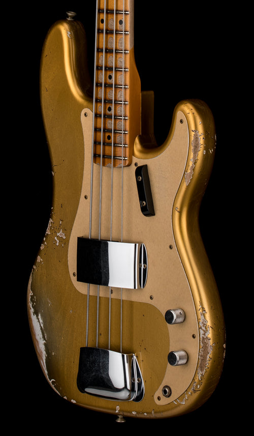 Fender Custom Shop 1957 Precision Bass Heavy Relic - Super Aged HLE Gold #50707