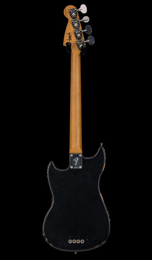 Fender JMJ Road Worn Mustang Bass - Black #42373