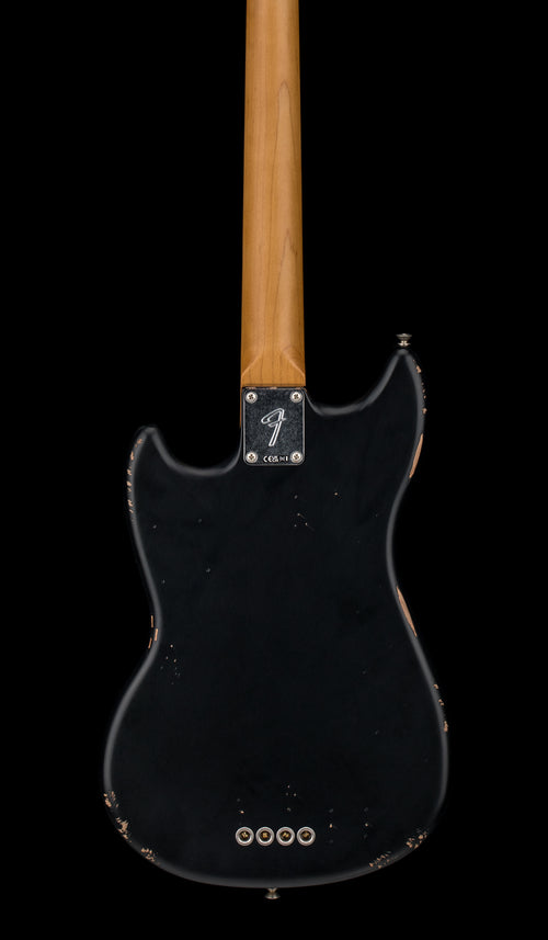Fender JMJ Road Worn Mustang Bass - Black #42373