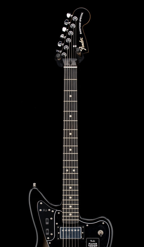 Fender Limited Edition Player Fusion Jaguar Baritone Special - Silverburst #76123