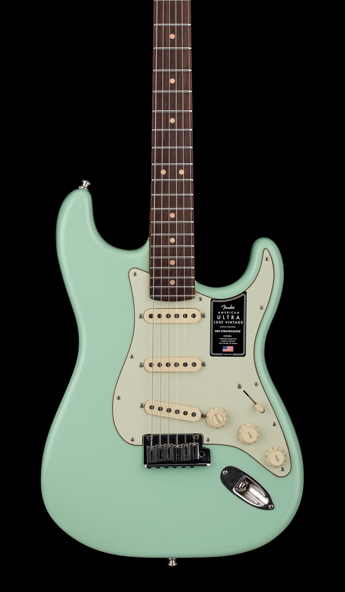 Fender American Ultra Luxe Vintage '60s Stratocaster - Surf Green