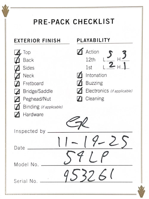 Gibson Custom Shop 1959 Les Paul Standard Murphy Lab Light Aged - Dirty Lemon #53261