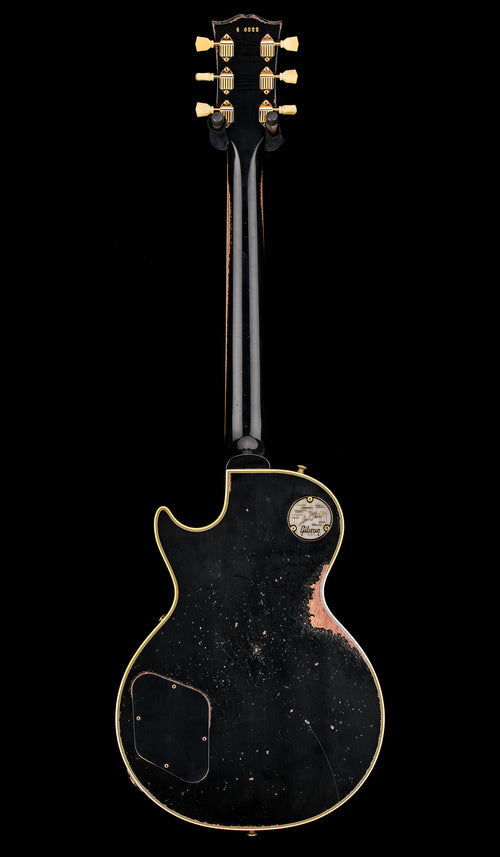 Gibson Custom Shop Limited Edition 1954 Les Paul Custom Reissue Murphy Lab Heavy Aged - Ebony #46322