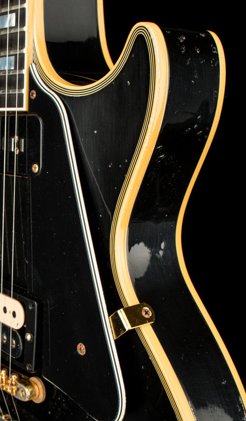 Gibson Custom Shop Limited Edition 1954 Les Paul Custom Reissue Murphy Lab Heavy Aged - Ebony #46322
