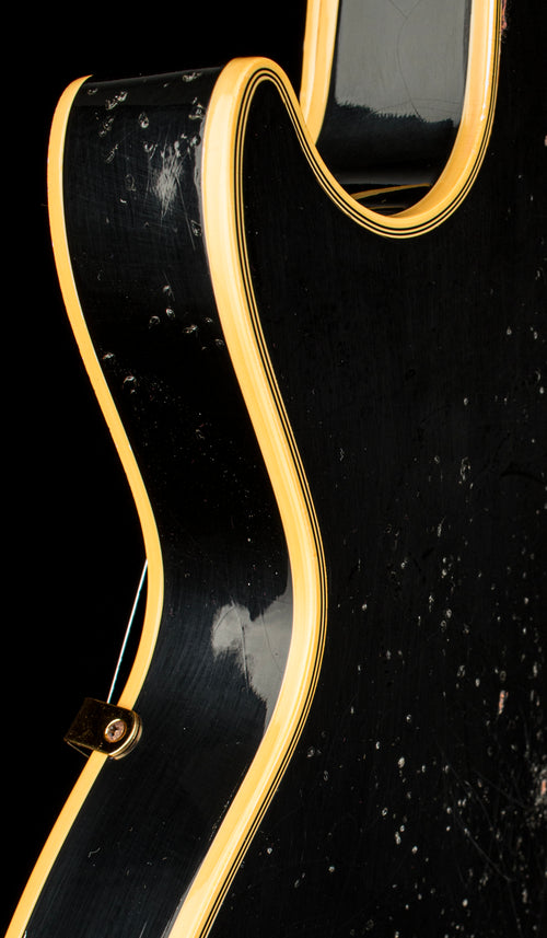 Gibson Custom Shop Limited Edition 1954 Les Paul Custom Reissue Murphy Lab Heavy Aged - Ebony #46322
