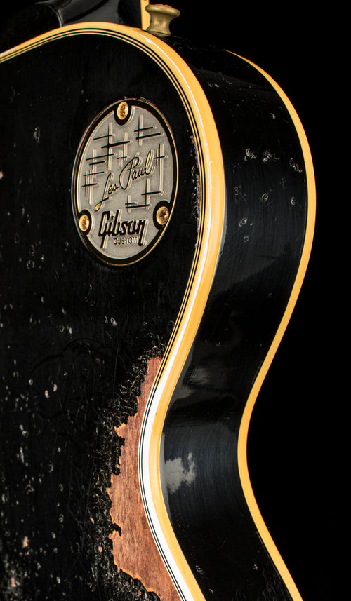 Gibson Custom Shop Limited Edition 1954 Les Paul Custom Reissue Murphy Lab Heavy Aged - Ebony #46322