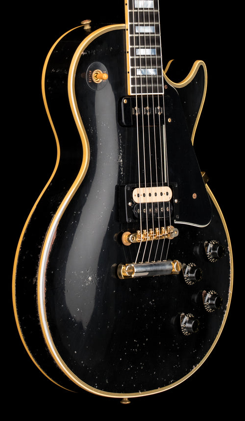 Gibson Custom Shop Limited Edition 1954 Les Paul Custom Reissue Murphy Lab Heavy Aged - Ebony #46322