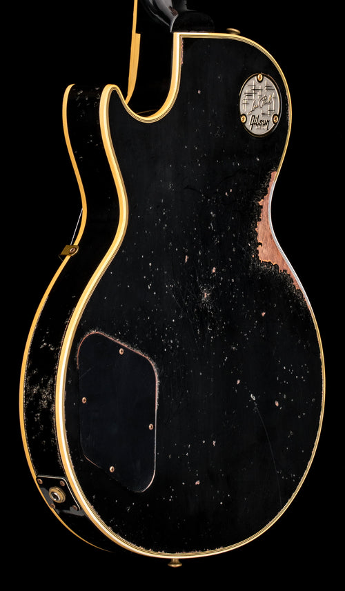 Gibson Custom Shop Limited Edition 1954 Les Paul Custom Reissue Murphy Lab Heavy Aged - Ebony #46322
