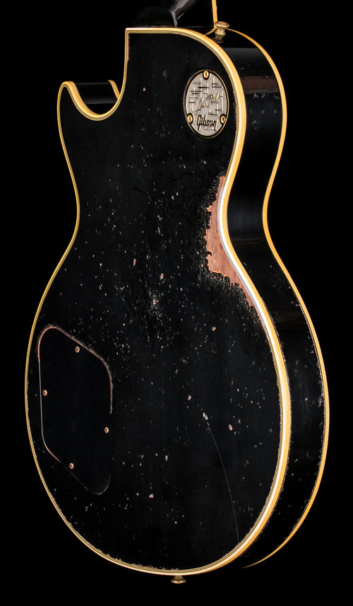 Gibson Custom Shop Limited Edition 1954 Les Paul Custom Reissue Murphy Lab Heavy Aged - Ebony #46322