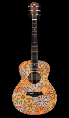 Taylor GS Mini-e Special Edition - Floral Blue #36160