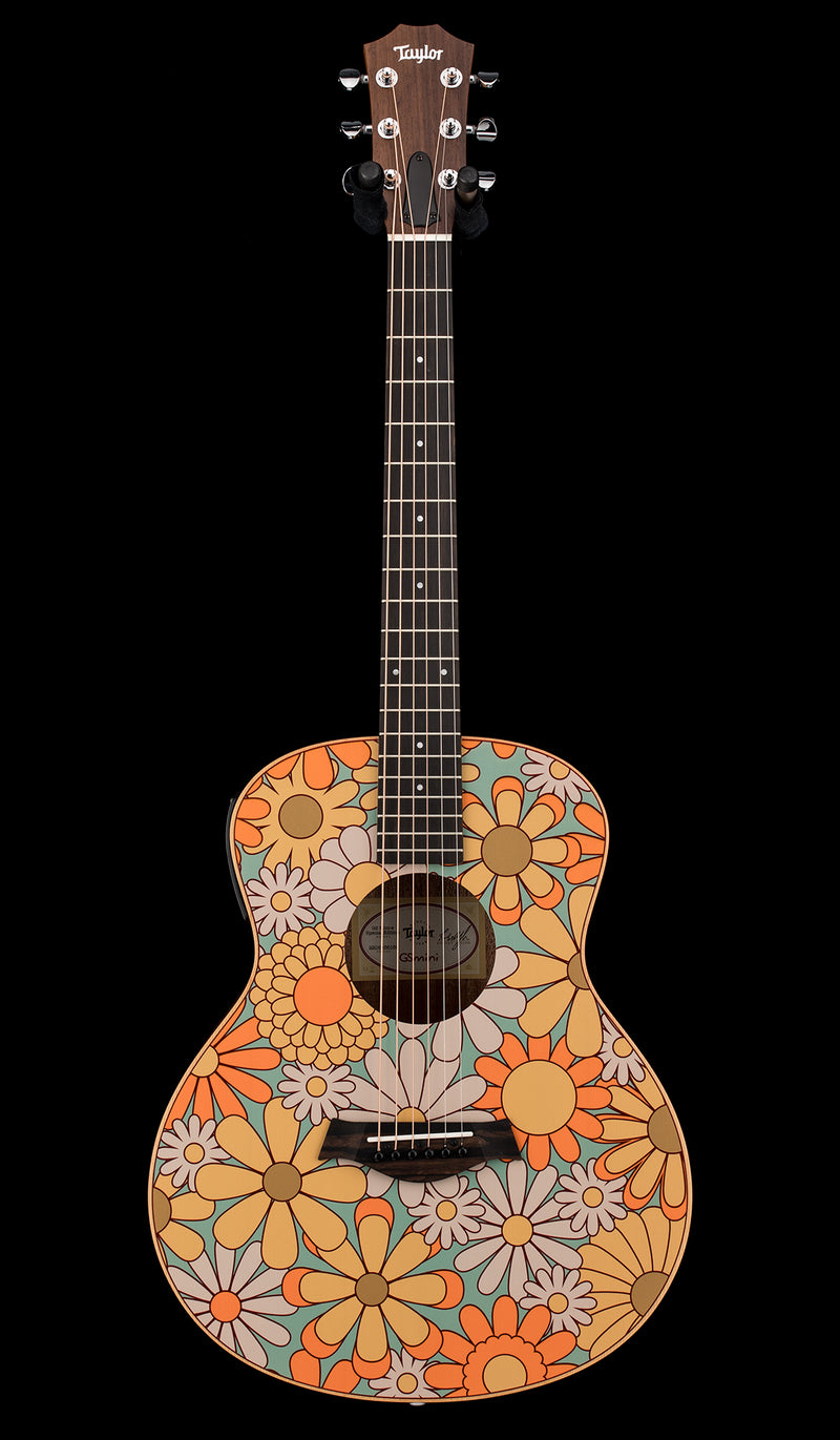 Taylor GS Mini-e Special Edition - Floral Blue #36160