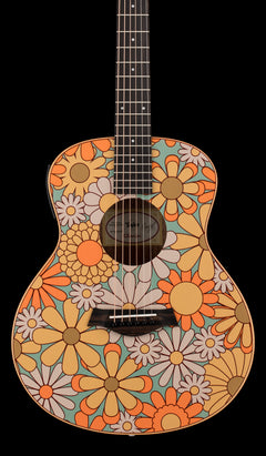 Taylor GS Mini-e Special Edition - Floral Blue #36160
