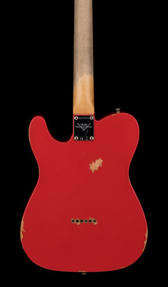 Used Fender Custom Shop 1964 Telecaster Relic (2024) - Aged Fiesta Red #78621 with Original Hard Case