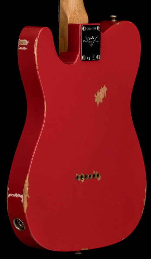 Used Fender Custom Shop 1964 Telecaster Relic (2024) - Aged Fiesta Red #78621 with Original Hard Case