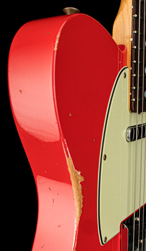 Used Fender Custom Shop 1964 Telecaster Relic (2024) - Aged Fiesta Red #78621 with Original Hard Case