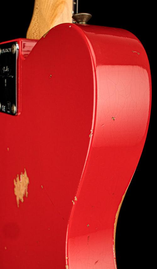 Used Fender Custom Shop 1964 Telecaster Relic (2024) - Aged Fiesta Red #78621 with Original Hard Case