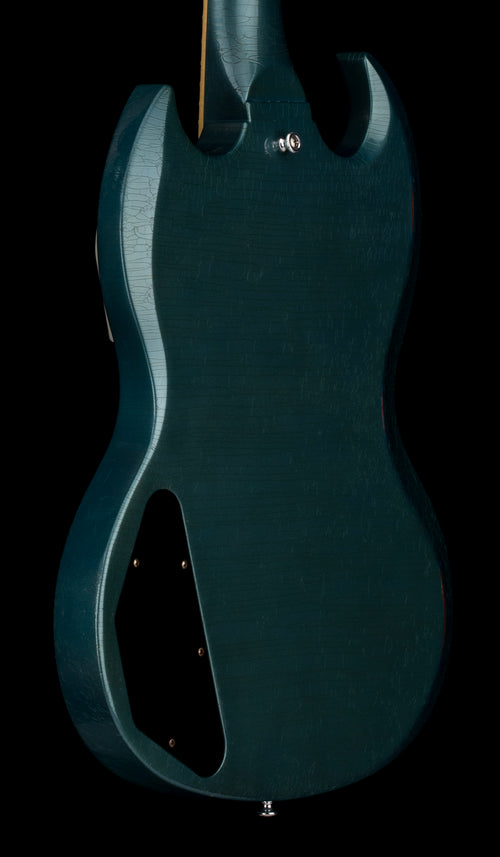 Used Gibson Custom Shop 1964 SG Standard Murphy Lab Ultra Light Aged - Pelham Blue #03964 with Original Hard Case