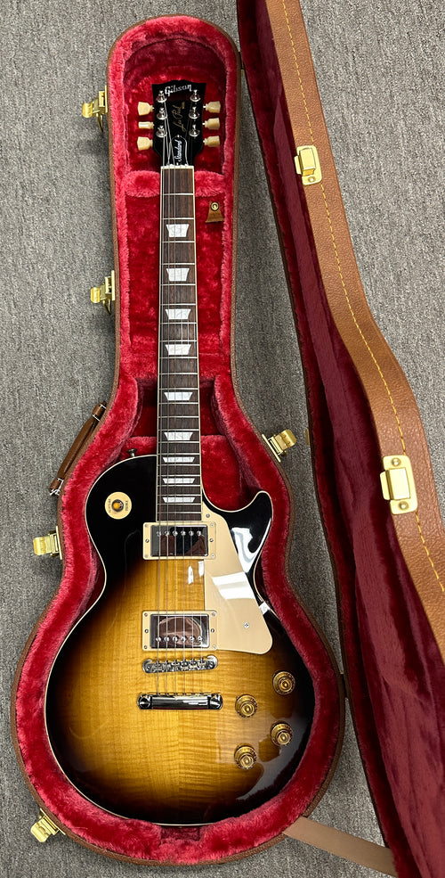 Used Gibson Les Paul Standard 50s (2023) - Tobacco Burst #30290 with Original Hard Case