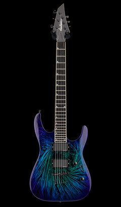 Used Jackson SLSMG Super Lightweight Soloist ('06-'11) - Eerie Dress Swirl #041708 with Hard Case