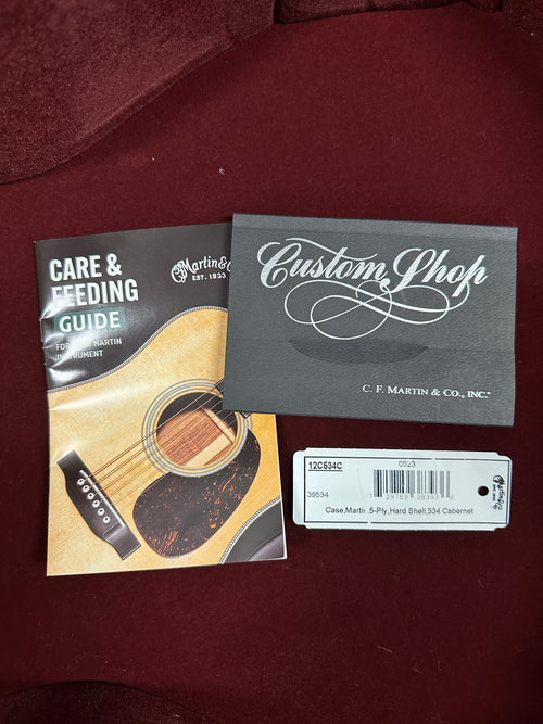 Used Martin Custom Shop 00-41 Style Italian Alpine Spruce/Guatemalan Rosewood (2023) #52809 with Original Hard Case